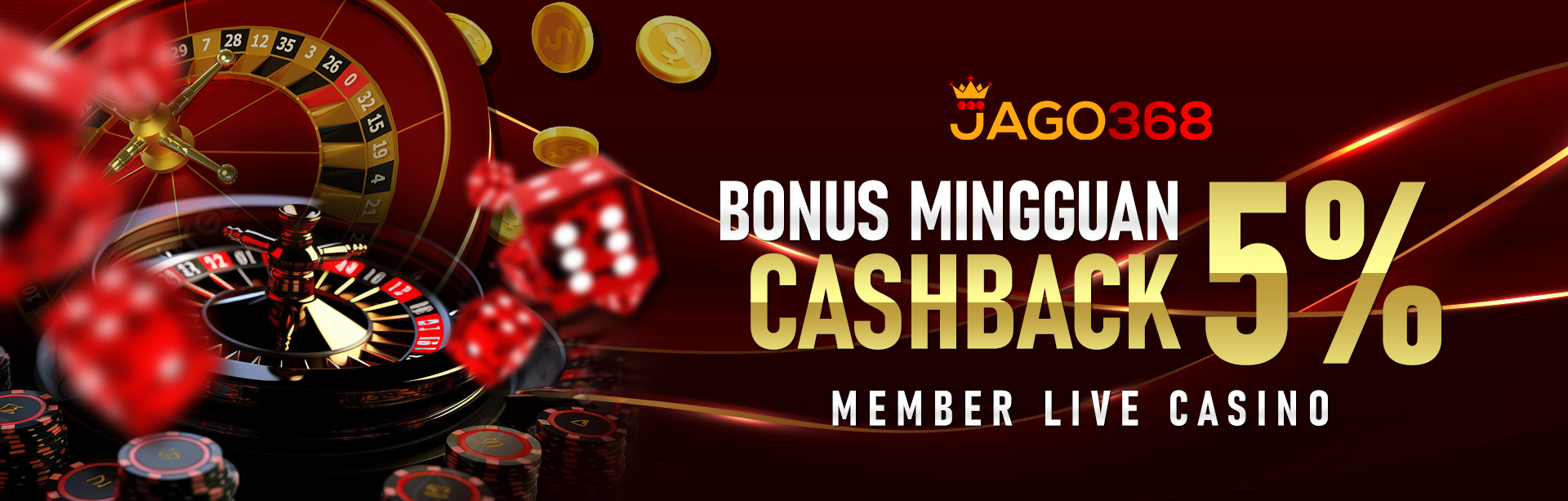 Bonus Cashback Live Casino