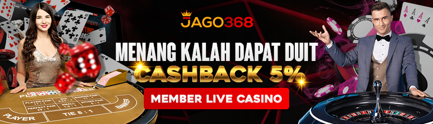 BONUS CASHBACK CASINO MINGGUAN